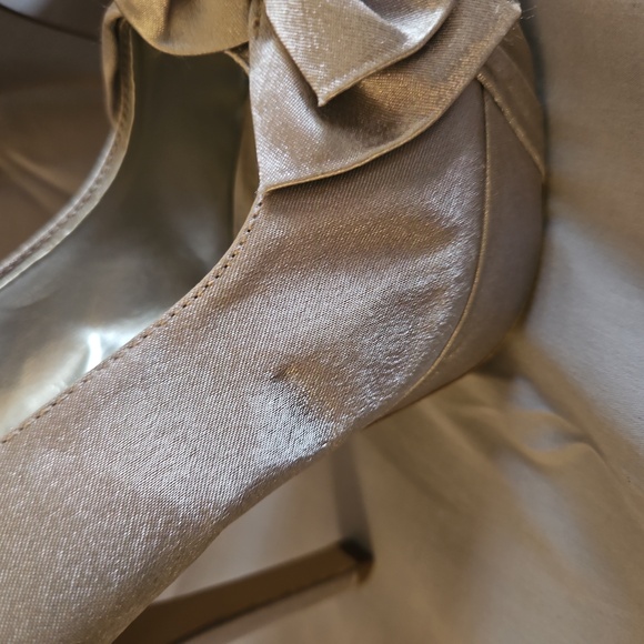 Maripé Silver 5" Heels Size 9 Women's - Picture 4 of 6